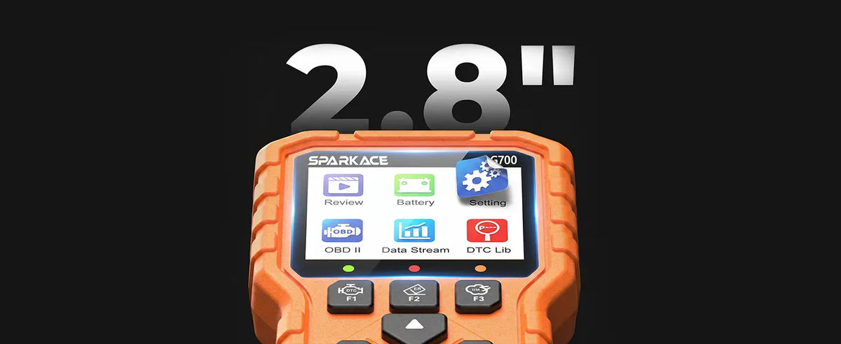 Pantalla LCD retroiluminada de 2,8