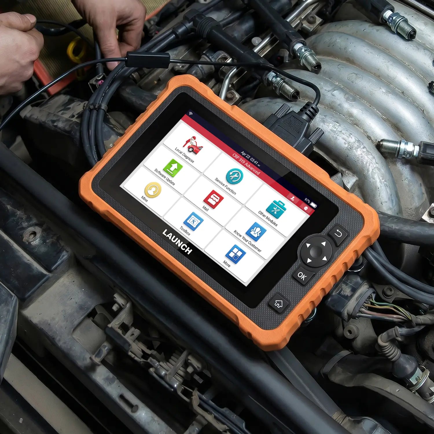 Scanner de Diagnóstico Avançado LAUNCH CRP 919 para Todos os Sistemas OBDII Imagem secundária do produto